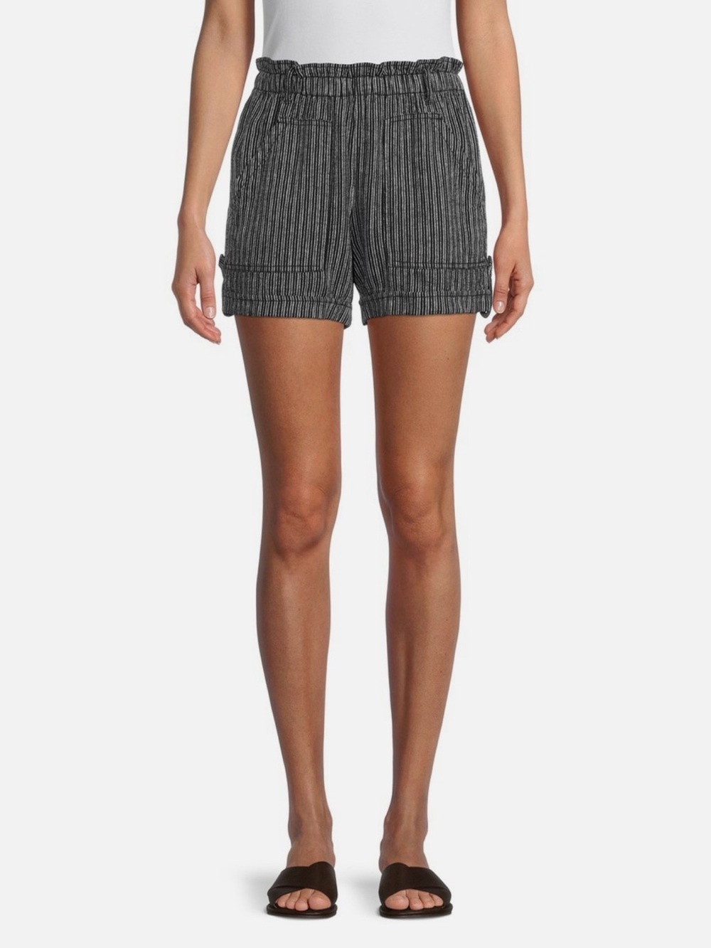 Linen Blend Shorts